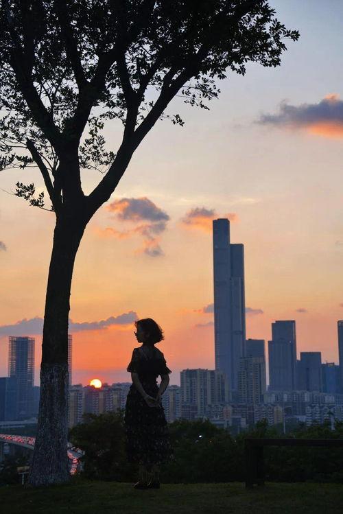 落日與網紅,落日余暉下的網紅風采