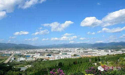 普洱網紅觀景臺圖片,俯瞰茶山云海，盡享自然之美